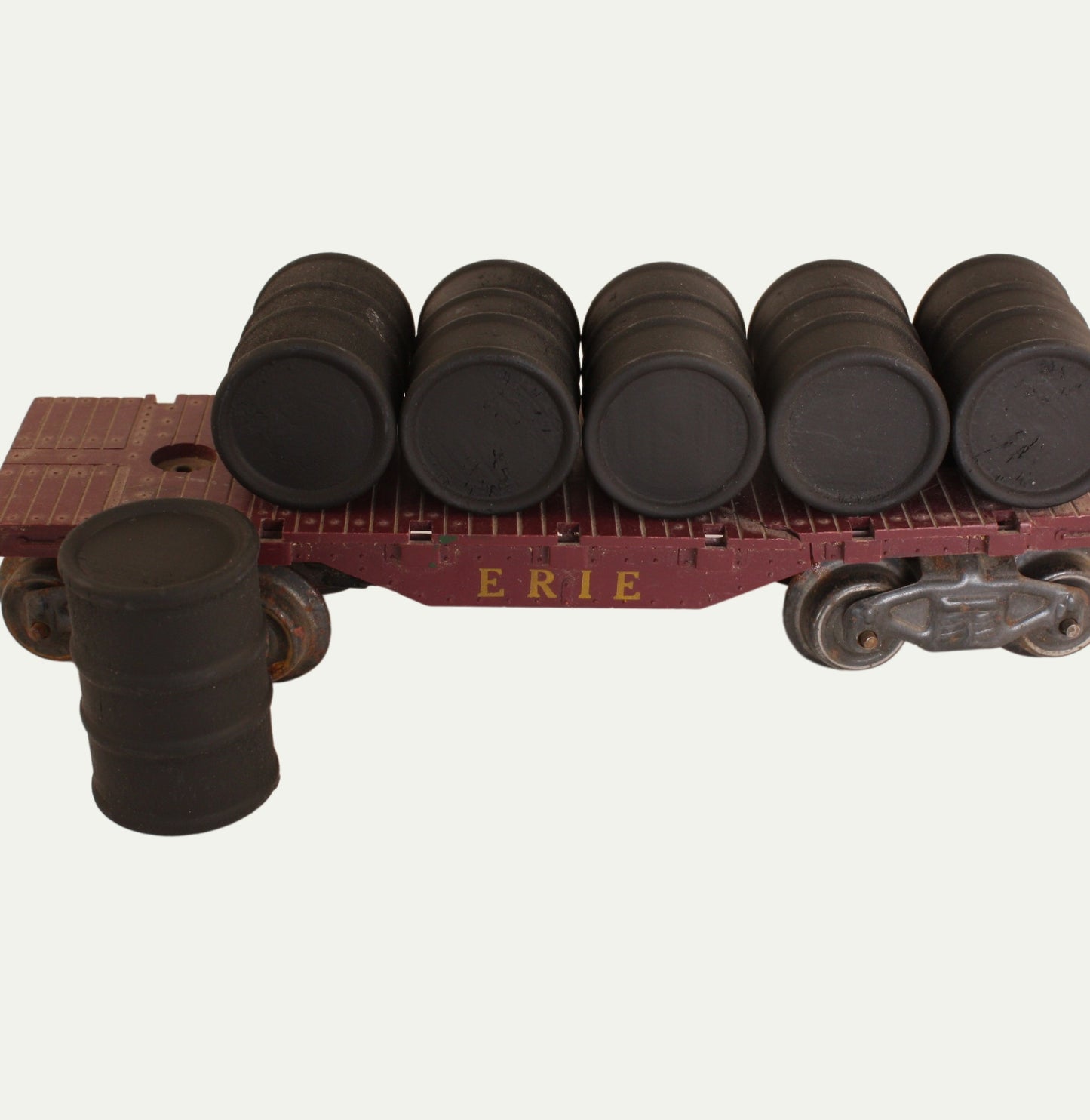 Barrels - Flat Black - Set of 6 - 1:24 Scale - 101-0609