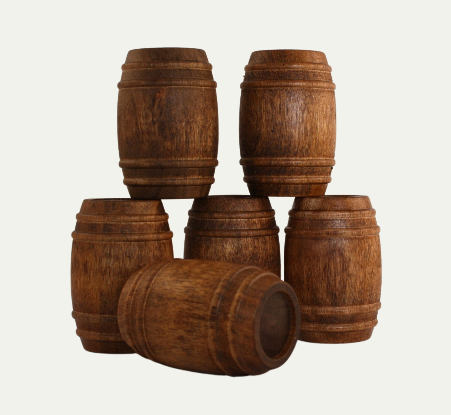 Kegs Whiskey - Brown - Set of 6 - 1:24 Scale - 101-0610