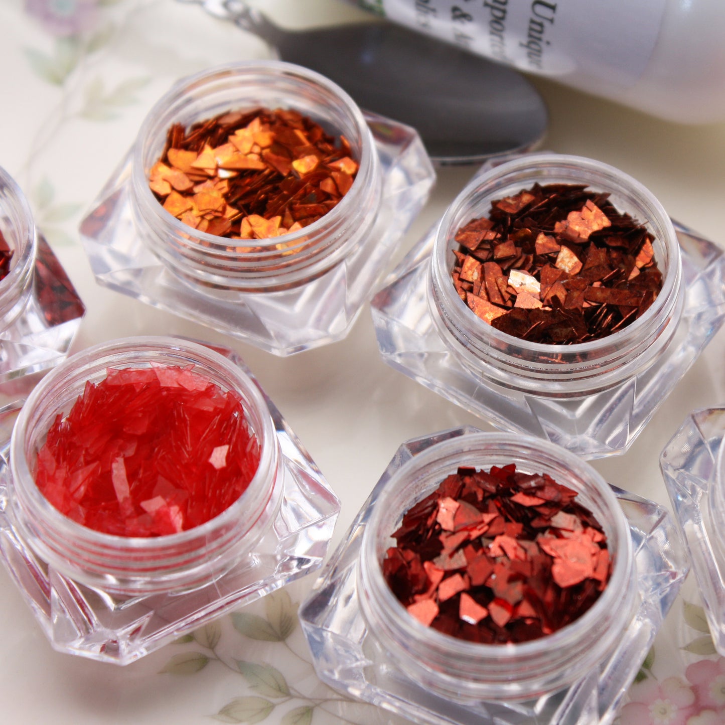 Super Shards - Reds & Oranges - 6 Glitters! - 311-0822