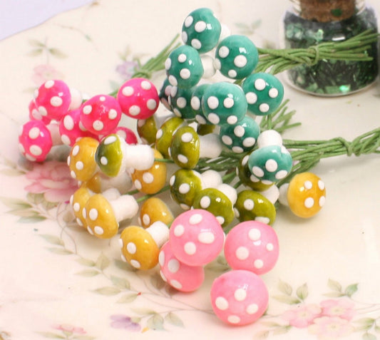 Mushrooms - Colorful Collection - 44 Piece Set! 218-0175