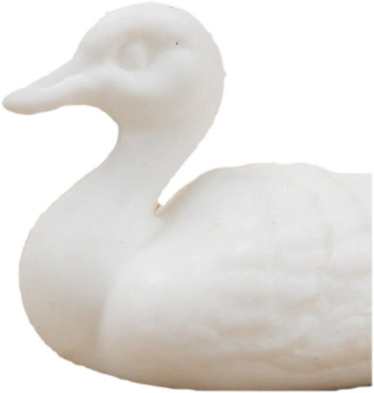 Ducks - White - Set of 10 - Retro Dollhouse Minis - 201-142-2