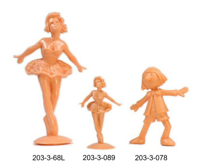Dancing Pinocchio - 2" Tall - Set of 3 - #203-3-078