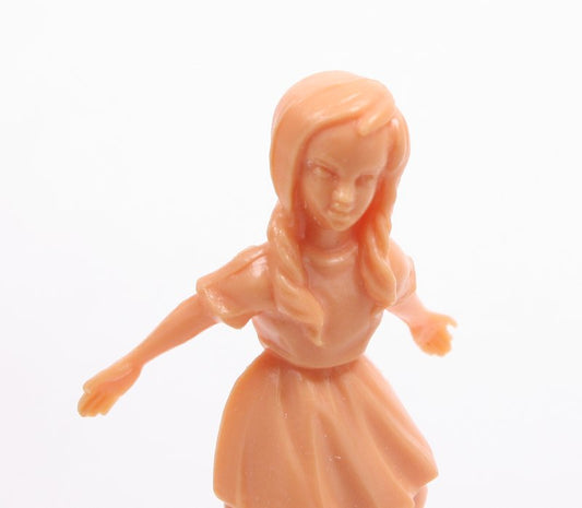 Dancing Little Girl - 1 3/4" Tall - Set of 3 - #203-3-088