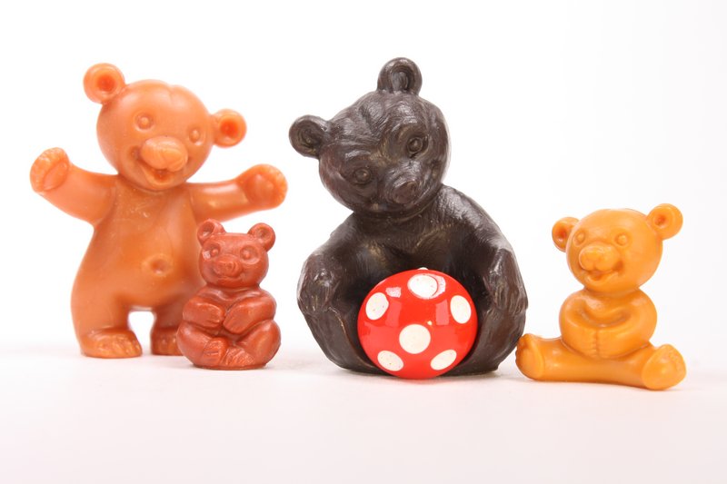 Mama Bears - Small - Set of 8 - Dollhouse Minis - 203-3-104