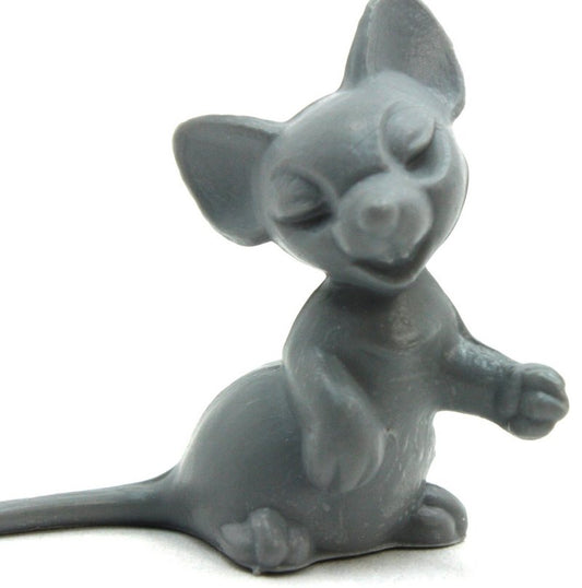 Gray Mouse - Large - Set of 6 - 203-3-130