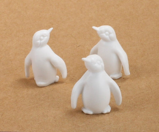 Penguins - White - 1" - Set of 8 - 203-9-145