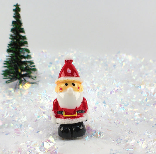 Santa - 1.5" Rosy Cheeks!- Set of 3 - Holiday Minis - 204-8801