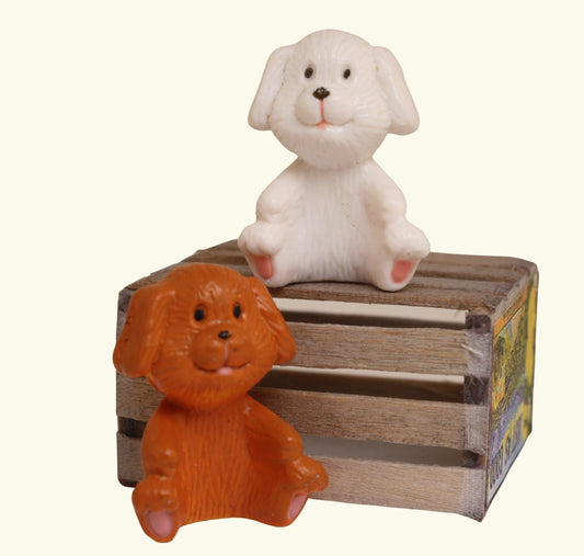 Dog Set - Under 1" Tall - Set of 2 - 2204-8809