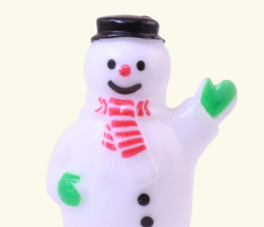 Snowman - 1.5" - 1960s Retro Style - 204-8818