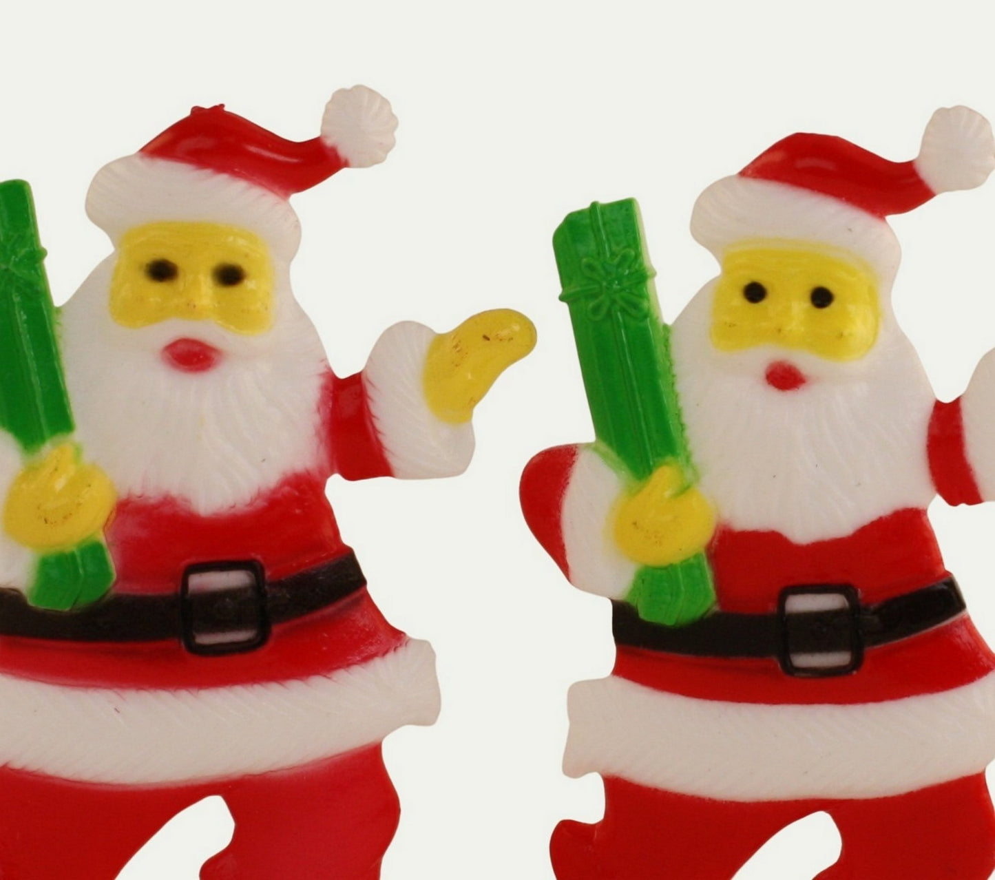 Santa - Flat Back 2D - 2.75" Tall - Set of 4 - 204-8828