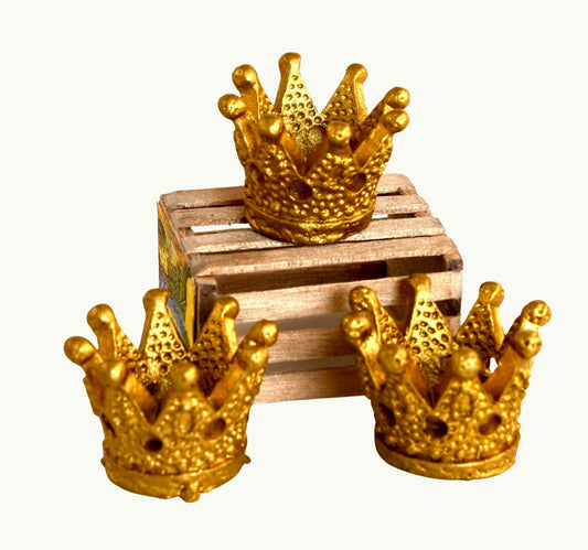 Golden Crowns - Miniature - Set of 3 - 205-0297