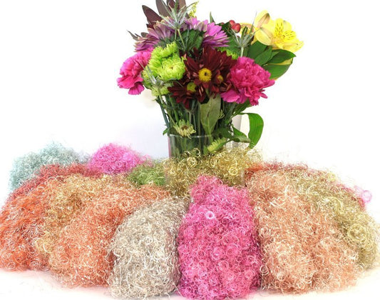 Silver - Curly German Lametta - 216-5034