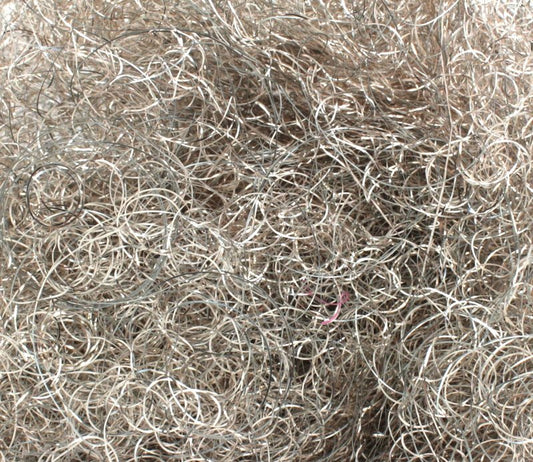 Silver - Curly German Lametta - 216-5034