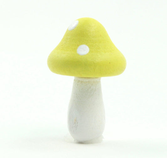 Gold Yellow - Wood - Hand Crafted - 3/4" 218-0130