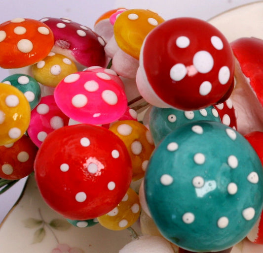 Mushrooms - Spring Colors - 39 Piece Set! 218-0174