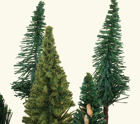 Forest Tree Set - 20 Assorted Pieces - 2" to 6" Tall - 218-0514