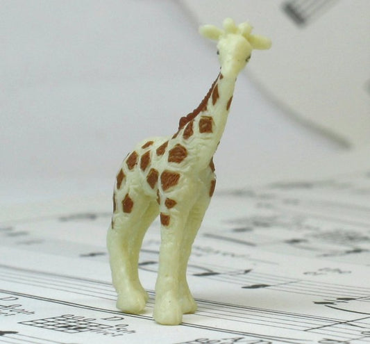 Giraffes Babies - Hand Painted - Set of 4 - 234-2622