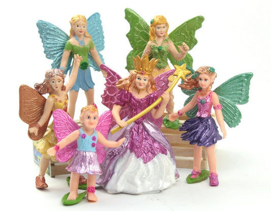 Fairy Set - Set of 6 - 2" Tall - 268-9804