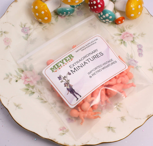 Baby - 24 Piece Set - 1" Tall - Retro Doll Minis - IV3-3670