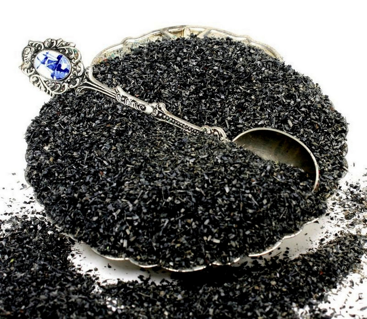 Gray (Dark Gray) Model Scenery Flakes - 2oz Zipbag - 311-0748