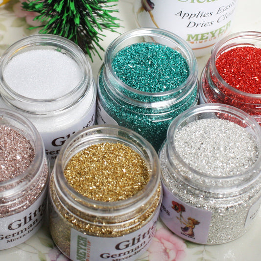 Christmas Glitter Set - 6 Jars - 90 Grit - 311-0905
