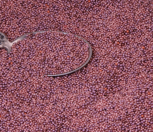 Mauve - Dark Mauve - Glass Beads (311-3027)