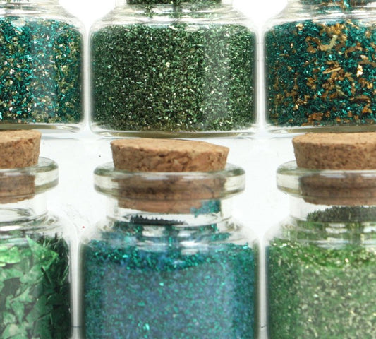 Green - Spring Green - Set of Glitter - 311-M-0620