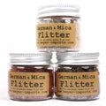 * Pearl, Brick Red, Nutmeg Brown - Mica Flakes - 311-M-0709