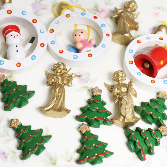 Mega Mini Christmas Collection - 30-Piece Vintage Decor IV3-3661