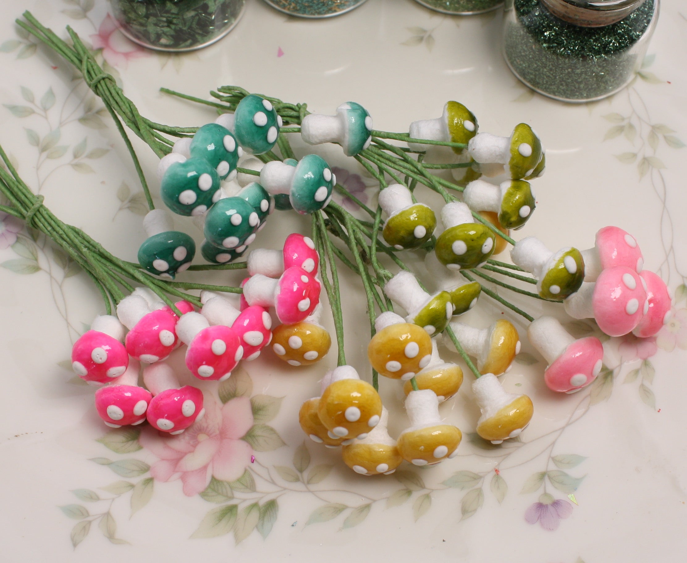 Mushrooms - Colorful Collection - 44 Piece Set! 218-0175