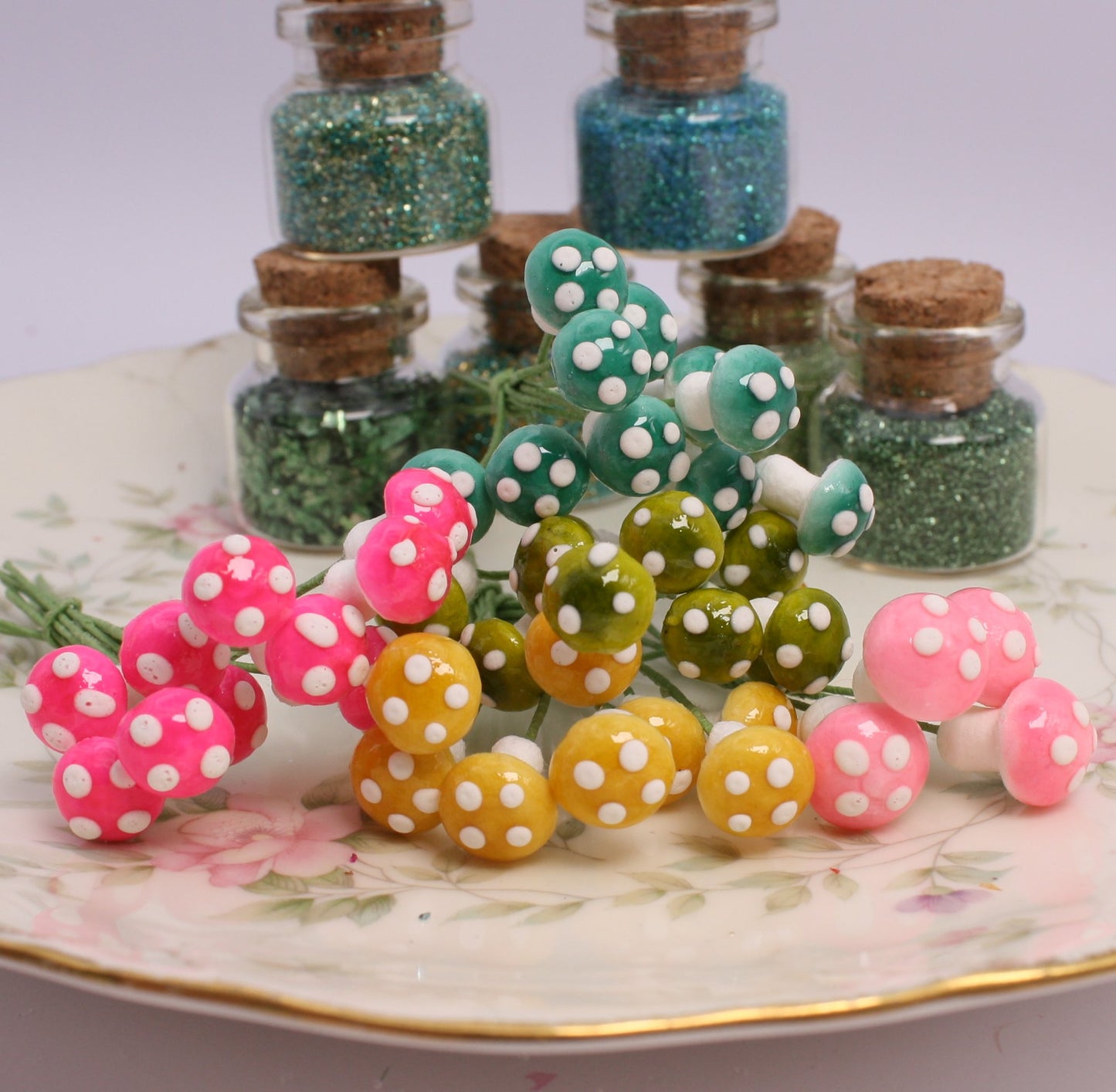 Mushrooms - Colorful Collection - 44 Piece Set! 218-0175