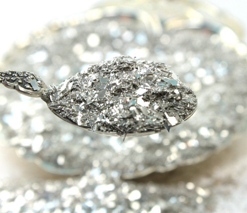 Silver Fusion Multigrain Shard Glitter - 311-4080-SL