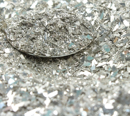 Silver Fusion Multigrain Shard Glitter - 311-4080-SL