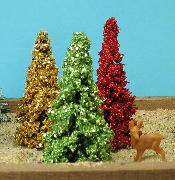 Evergreen Tree - 4" - 3 Pcs Set - 218-0202