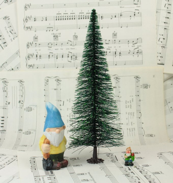 Bottle Brush Tree - 5" - Set of 1 - 218-082