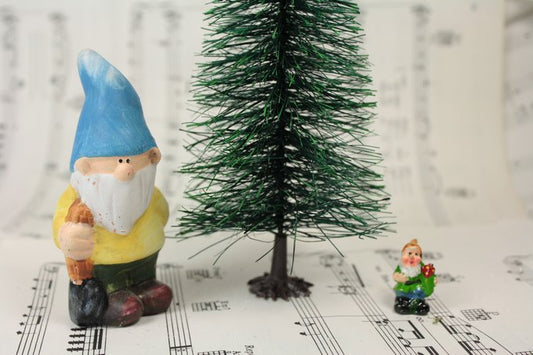 Bottle Brush Tree - 5" - Set of 1 - 218-082