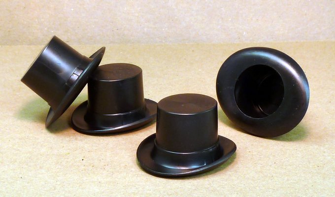 Top Hat - Medium Black - #203-3-141