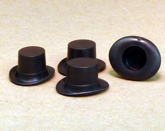 Top Hat - Large Black - #203-3-142