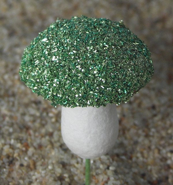 Green, Yellow Green Glass Glitter - 311-9-098