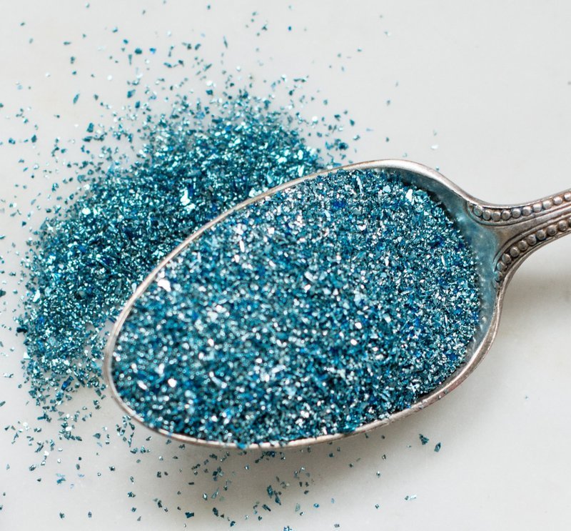 Carnival Glass Blue - Miss Mustard Seed Glitter - 306-1301