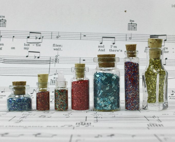 Corked Vials - Small Vials w/ Corks Set of 6 - #310-1020