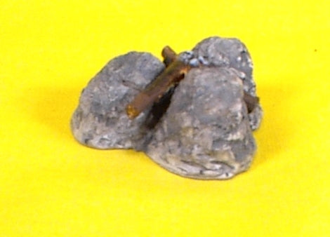 Log Camp Fire - lights up!- # 101-0953