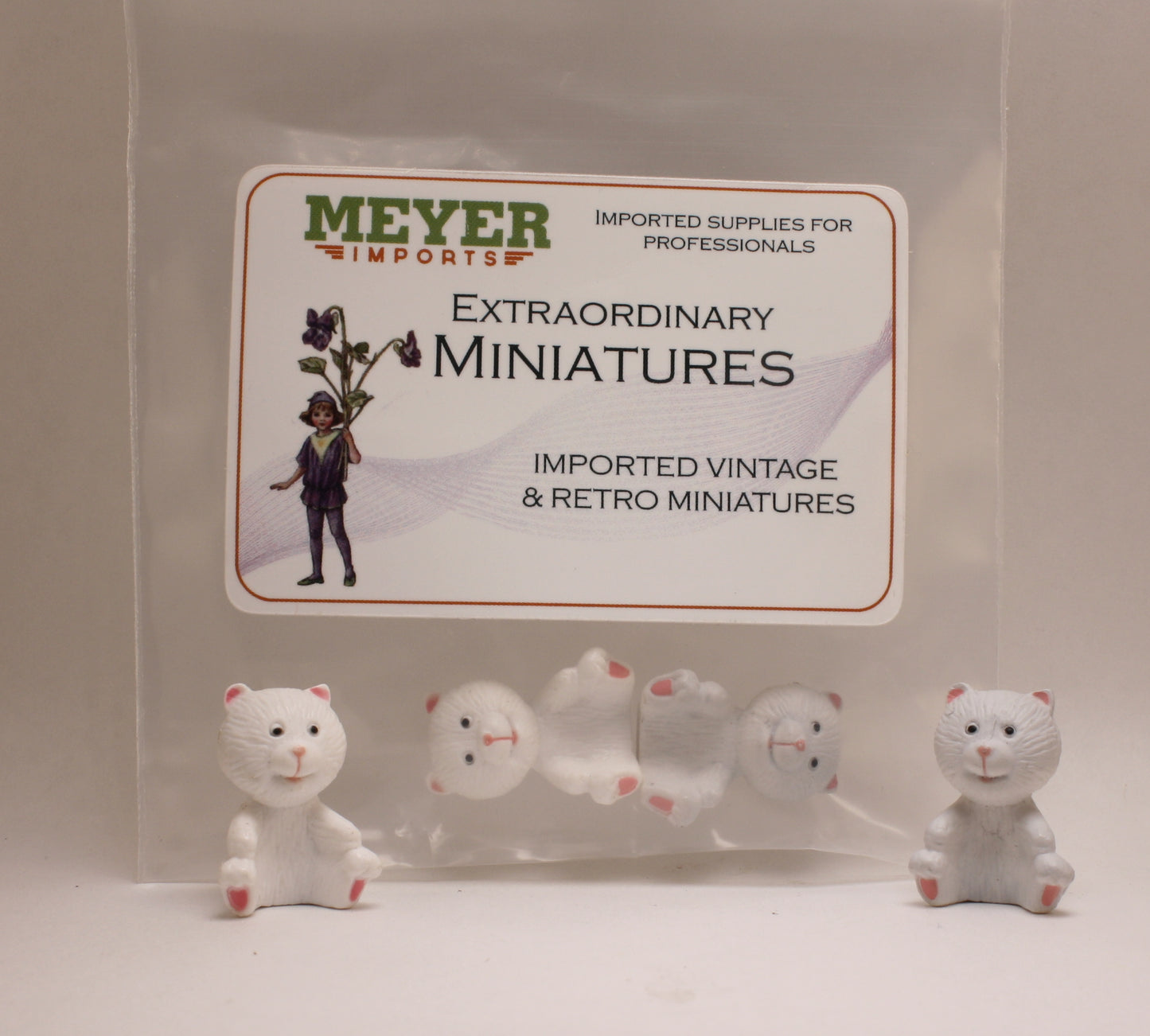 Cat Set - Under 1" Tall - Set of 2 - 2204-8810