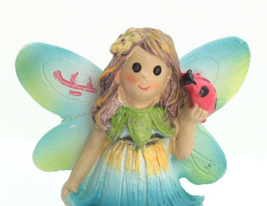 Fairy - Holding Ladybug - 2 1/2" Tall - 207-6180