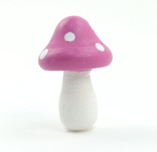 Fuchsia - Royal Fuchsia - Wood - Hand Crafted - 3/4" 218-0128