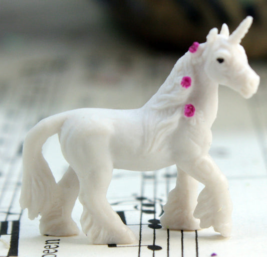 Unicorns - Hand Painted - Set of 4 - 234-8422