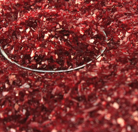 Red (Dark) Chunky Glitter Crystals - 311-C7-022