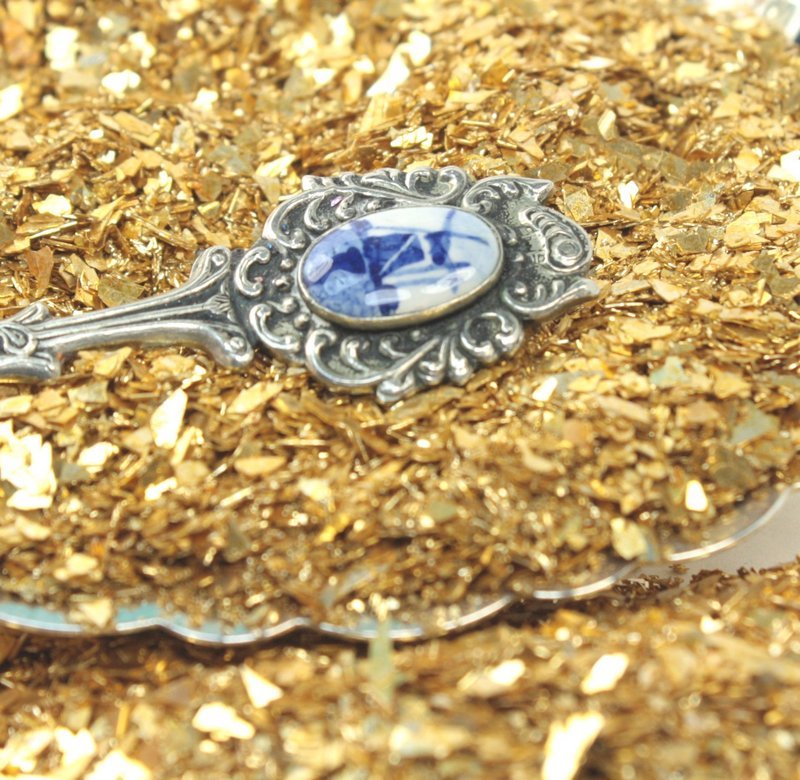 Gold Fusion Multigrain Shard Glitter - 311-4080-GD