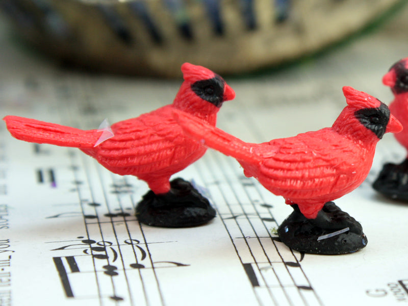 Cardinal Birds - Set of 4 - 234-9322