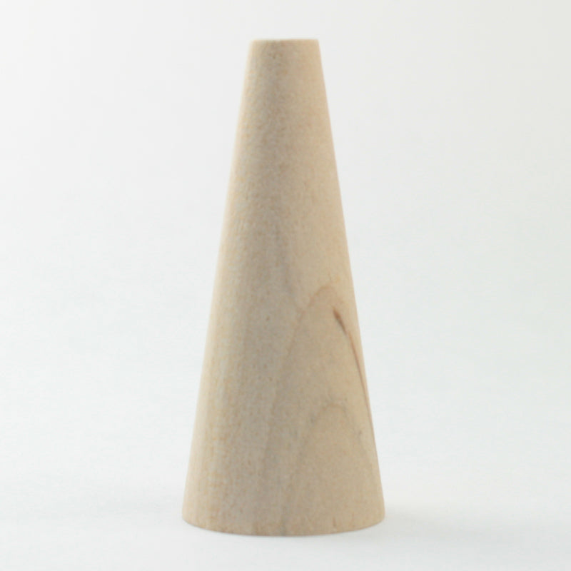 Wooden Craft Cones - 20 Pieces - 1 3/4" Tall - IV3-2483